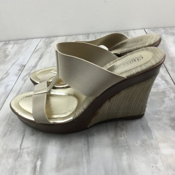 Charles David Elastic Bands Wedge 6 - Picture 1 of 11